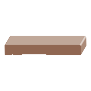 Interior Jamb Side Pair (81" below dado) - 1 ft