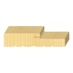 Exterior Pair Kerfed for Weatherstrip - 1 ft