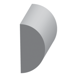 Half round