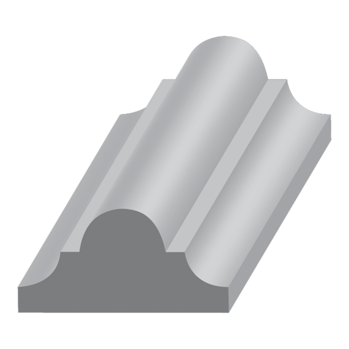 Applied bead mould