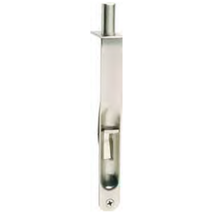 Flush bolts US15 - round end