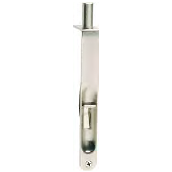 Flush bolts US26 - round end