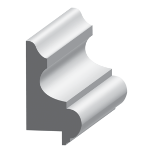 Raised panel cap w/ 3/4" rab't