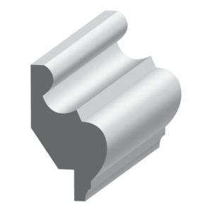 Panel cap with 1/2" rab't