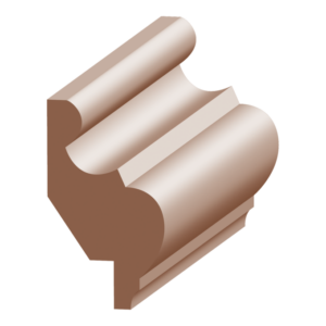 Panel Cap with 1/2" Rab't - 1 ft