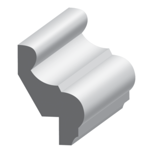 Panel cap with 3/4" rab't