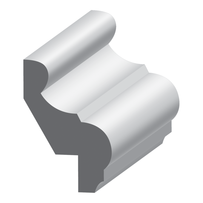 Panel cap with 3/4" rab't
