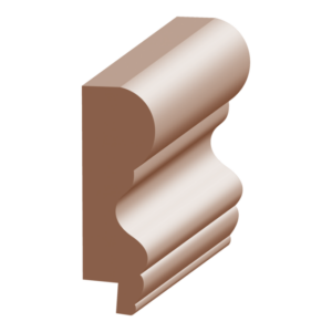 T&G Cap with 1/4" Rab't - 1 ft