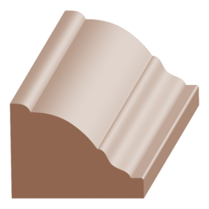 Mantel Panel Mould - 1 ft