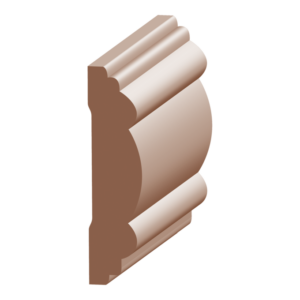 Bead & Barrel Chair Rail - 1 ft