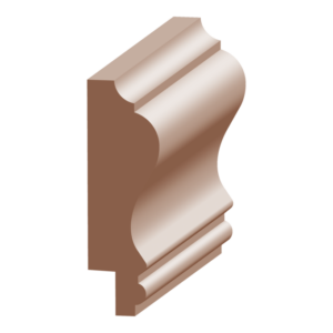 Chair Rail with 3/8" Rab't - 1 ft