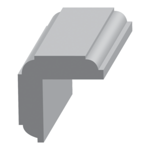 Detail outside corner guard