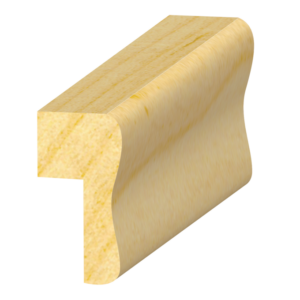 Wainscot Cap with 1/4" Rab't - 1 ft