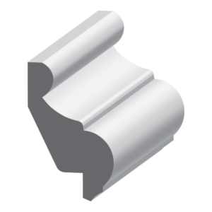 Panel cap with 3/4" rab't