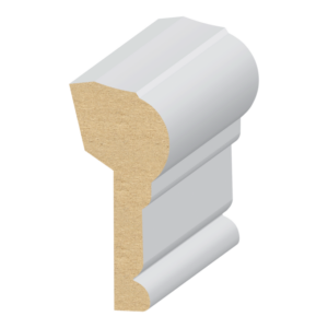 Panel Cap with 3/8" Rab't - 1 ft