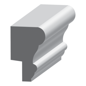 Panel cap with 5/16" x 5/8" rab't