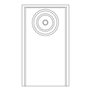 Springfield Base Block with Edge Detail - 1 ft