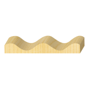 Corrugated Wiggle Mould - 1 ft