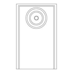 Springfield Base Block with Edge Detail - 1 ft