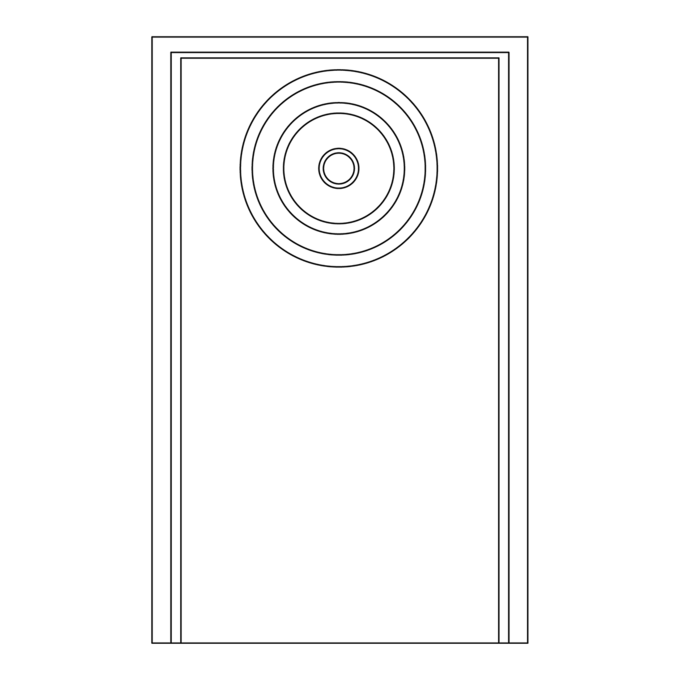 Springfield Base Block with Edge Detail - 1 ft