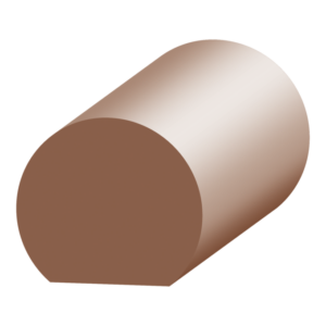 Flat Bottom Handrail - 1 ft