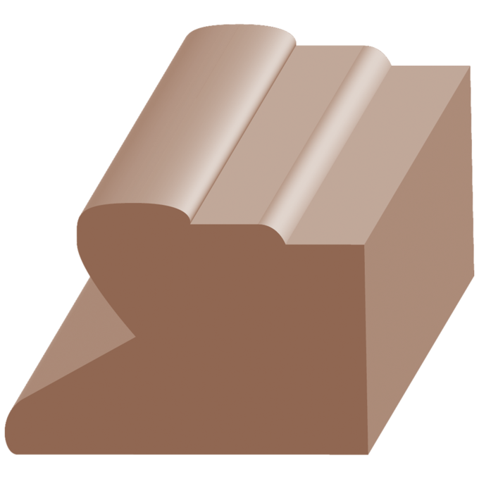 Stucco Mould - 1 ft