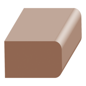 2 Eased Edge Door Header Fillet - 1 ft