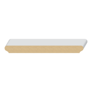 Primed Double Ogee Cap - 1 ft
