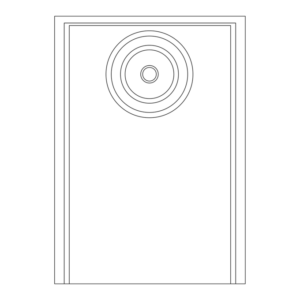 Springfield Base Block with Edge Detail - 1 ft