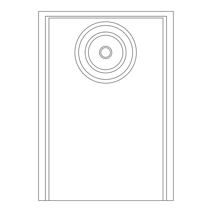 Springfield Base Block with Edge Detail - 1 ft