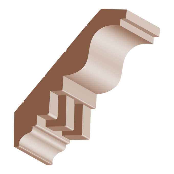 Dentil Crown - 1 ft