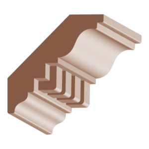 Dentil Crown - 1 ft