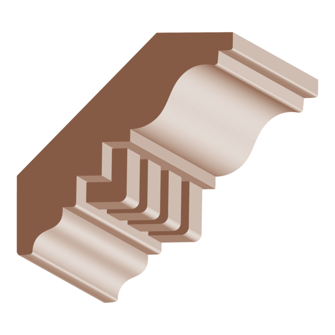 Dentil Crown - 1 ft