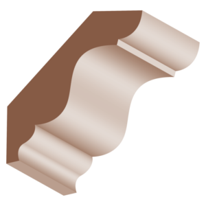 Bed Mould Crown - 1 ft