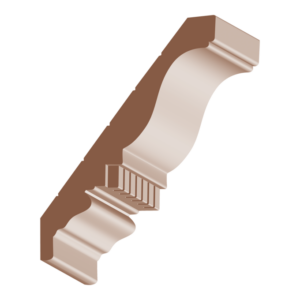 Dentil Crown - 1 ft