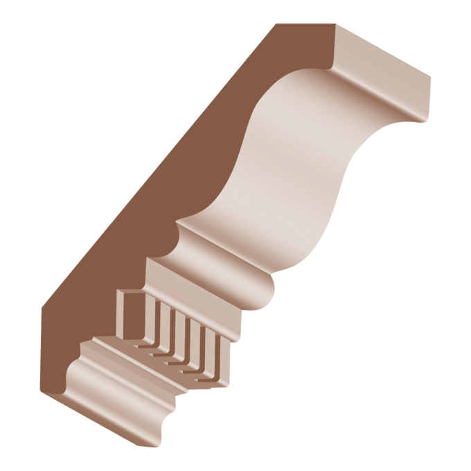 Dentil Crown - 1 ft