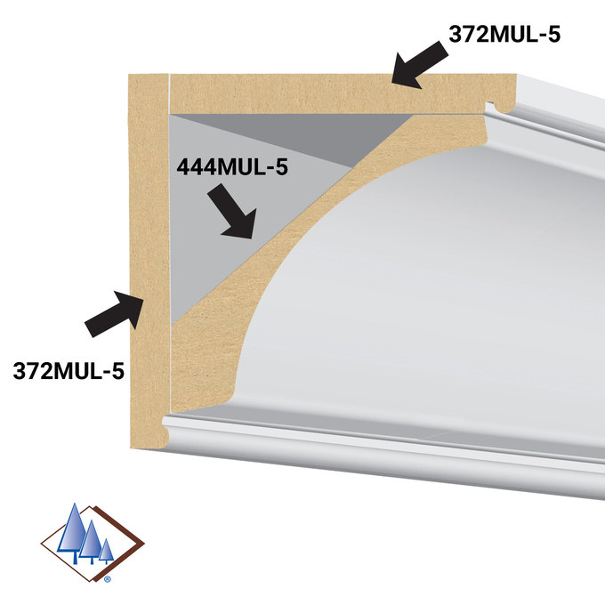 Contemporary Crown - 1 ft - Image 2