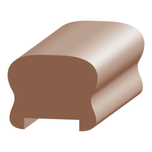 Small Handrail with 1/4" x 1-1/4" Plow - 1 ft