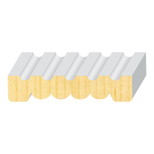 Reversible 5-Flute & Reed Casing - 1 ft