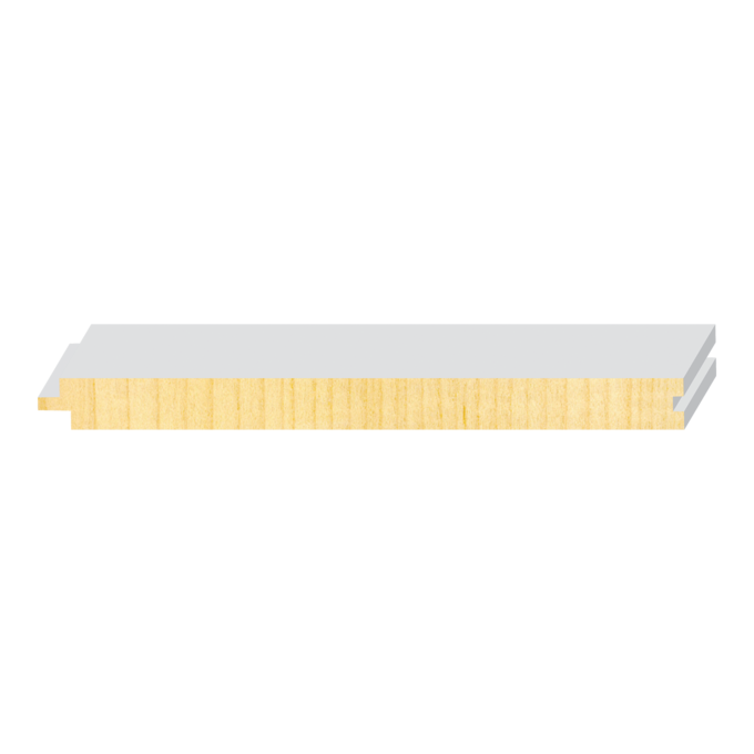 Reversible Single/Double Nickel Gap T&G Wainscot - 1 ft