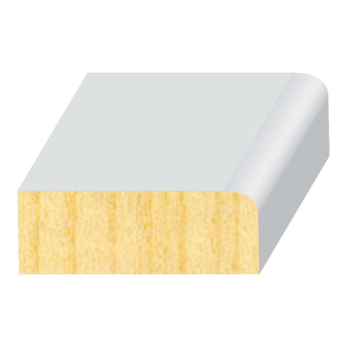 1 Round Edge Stop - 1 ft