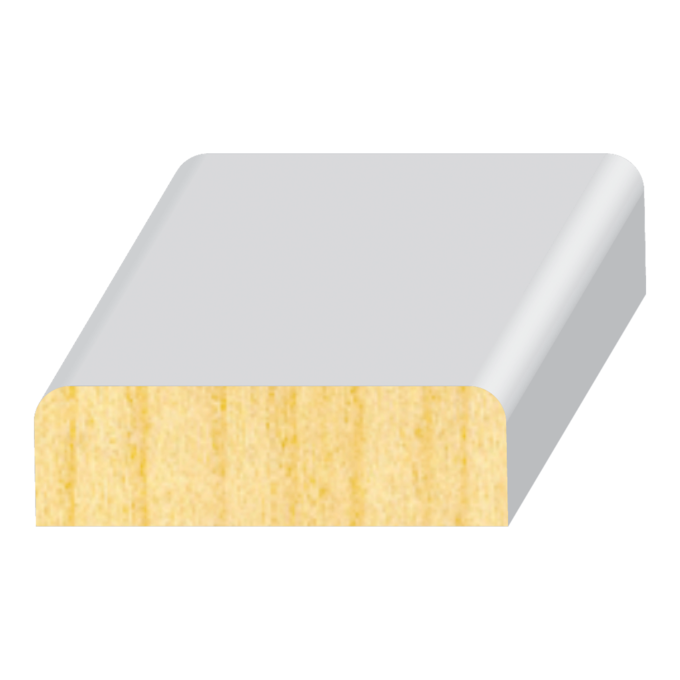 2 Round Edge Stop - 2RE - 1 ft
