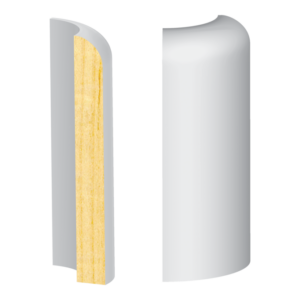 Streamline round corner to match pr307fj - 1 ft