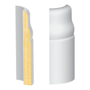 #711 Base Round Corner - 1 ft