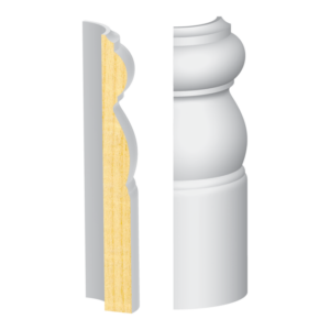 Hermosa Base Round Corner - 1 ft
