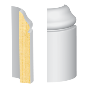 Peninsula Base Radius Corner - 1 ft