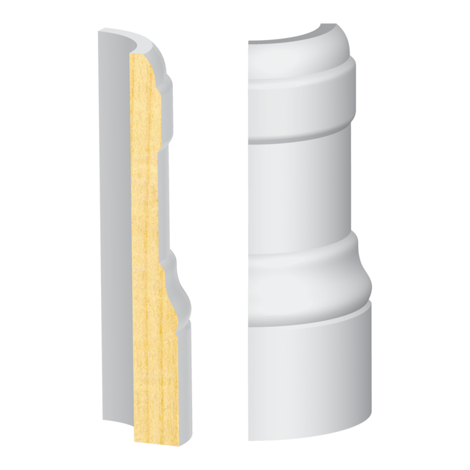 Solano Base/Casing Radius Corner - 1 ft