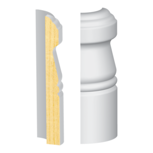 Carolina/Palisade Base Round Corner - 1 ft
