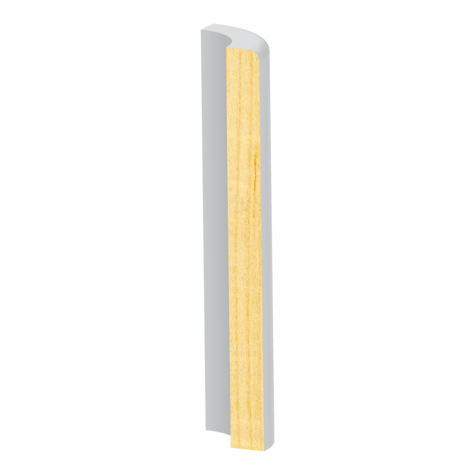 1 Eased Edge Craftsman Base - 1 ft