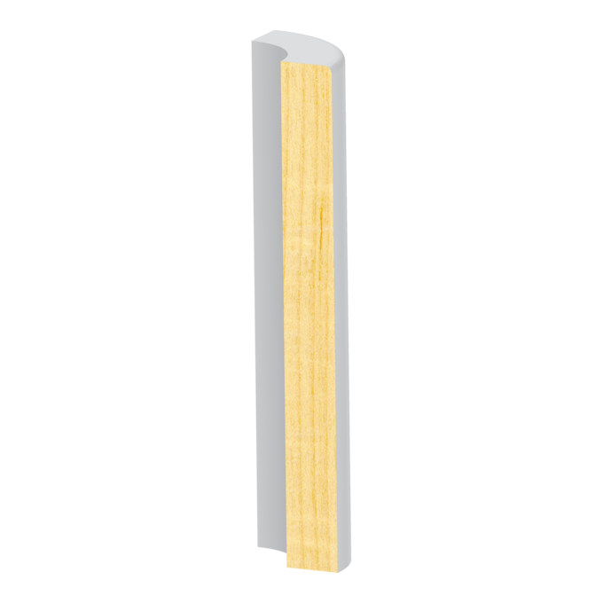 1 Eased Edge Craftsman Base - 1 ft